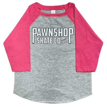 Pawnshop Paperboy BaseBall Tee (Toddler)