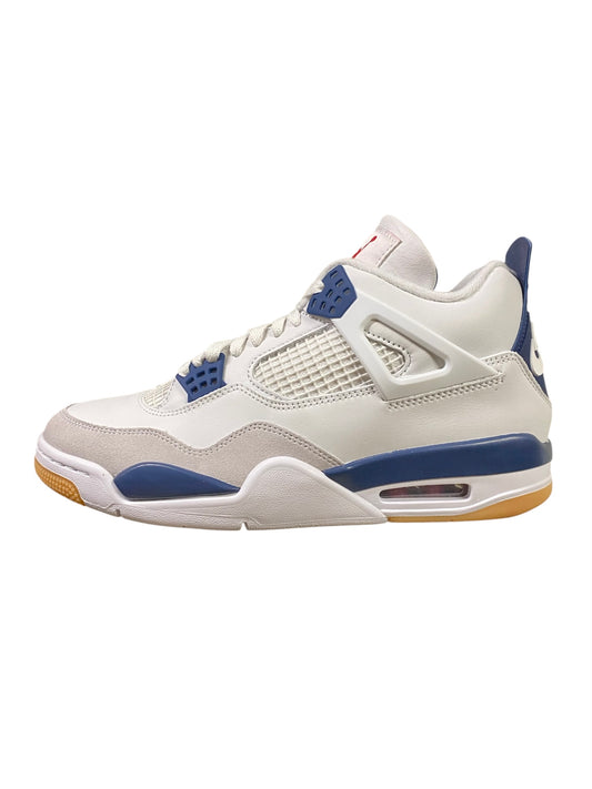 Nike Sb x Air Jordan 4 (Summit White/White-Navy)