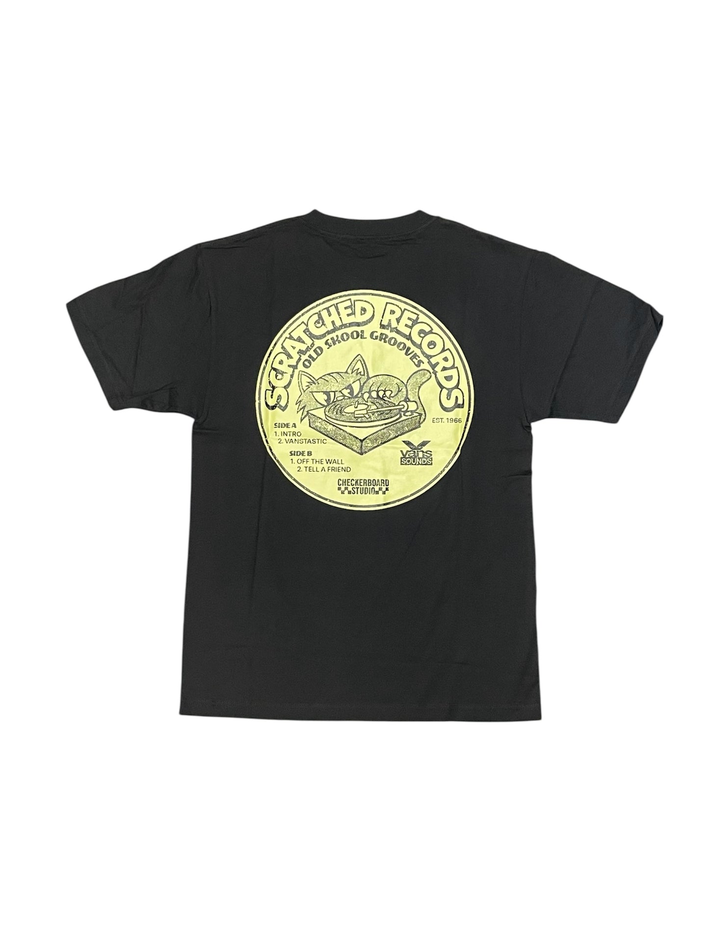 VANS Scratched Records S/S Tee