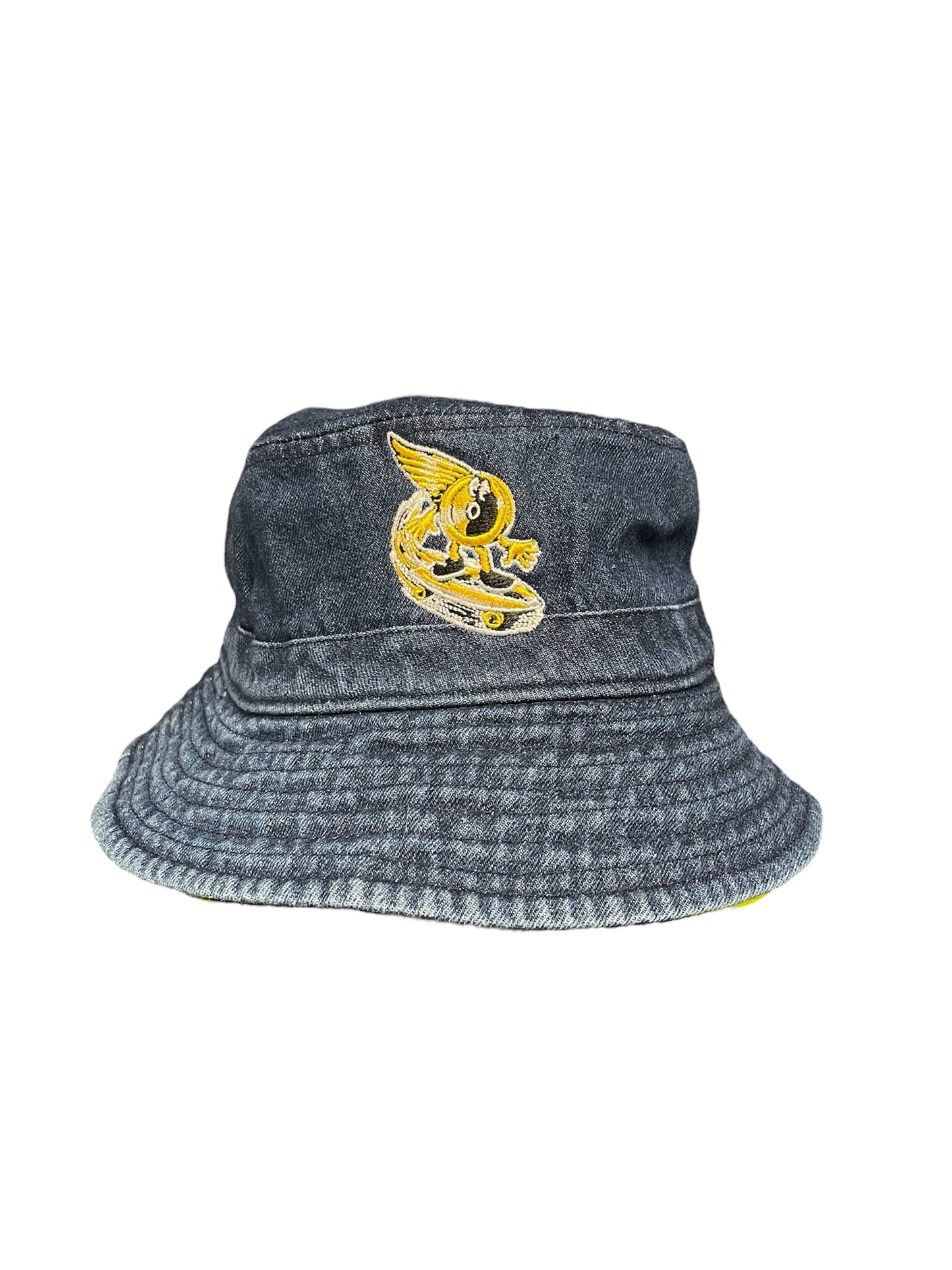 PAWNSHOP Wing & Wheel Dude Embroidered Bucket Hat