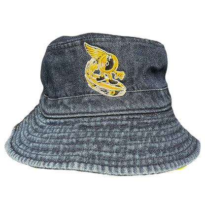 PAWNSHOP Wing & Wheel Dude Embroidered Bucket Hat
