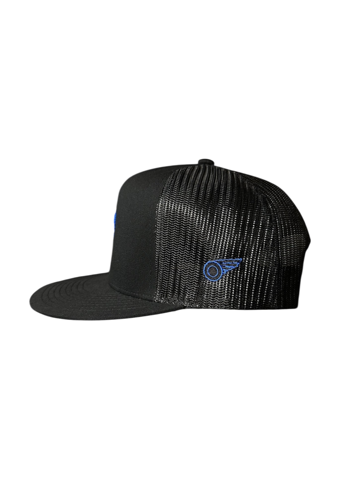Pawn Embroidered P Black Trucker Hat