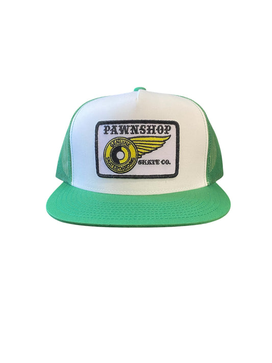 Pawnshop Trucker Hats (Genuine Skateboarding Patches)