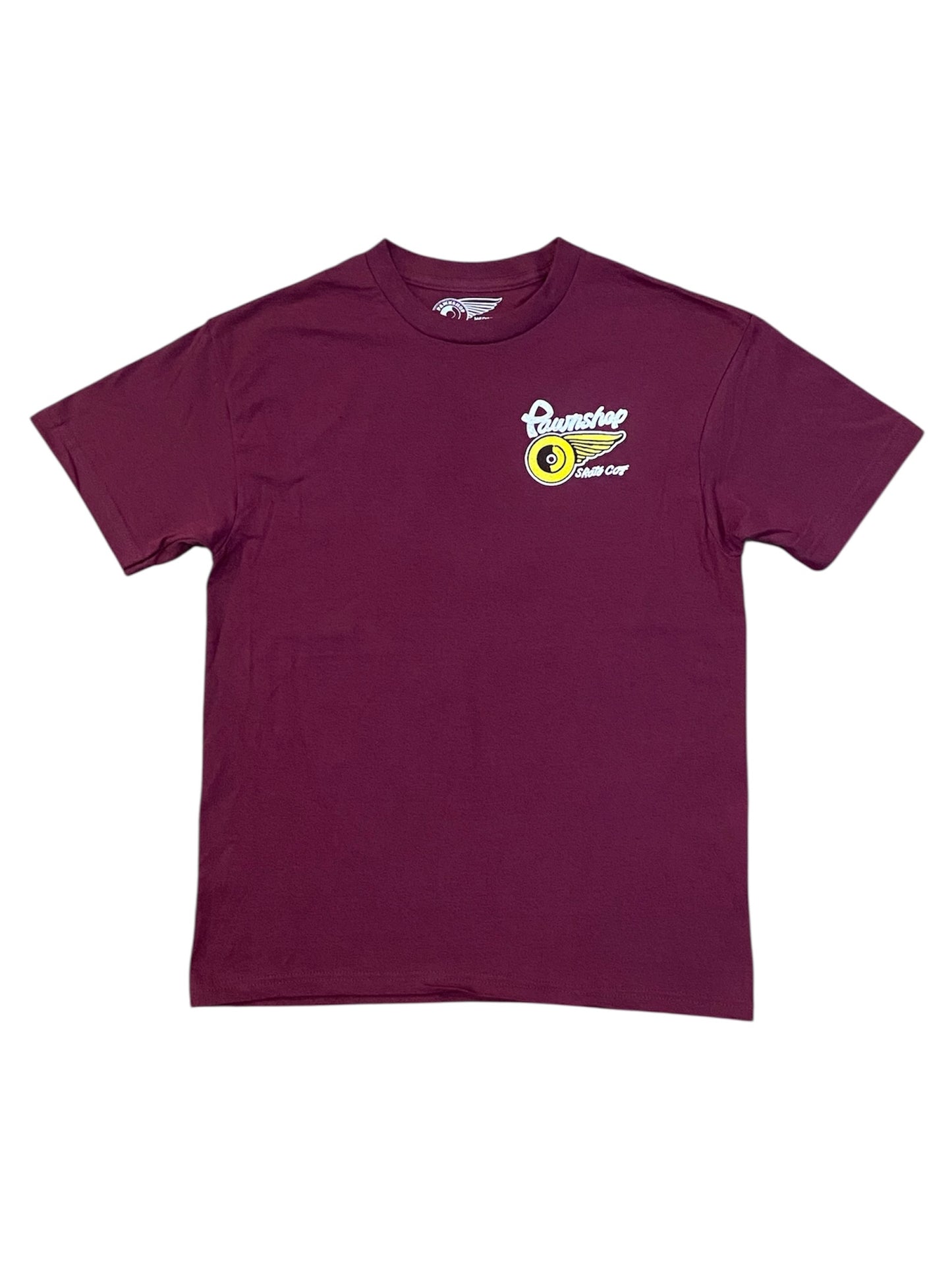 Pawnshop Chain Stitch Wing & Wheel Tee
