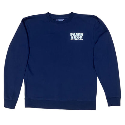 Pawnshop Adult Skate Styles Crewneck (Navy)