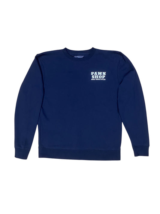 Pawnshop Adult Skate Styles Crewneck (Navy)