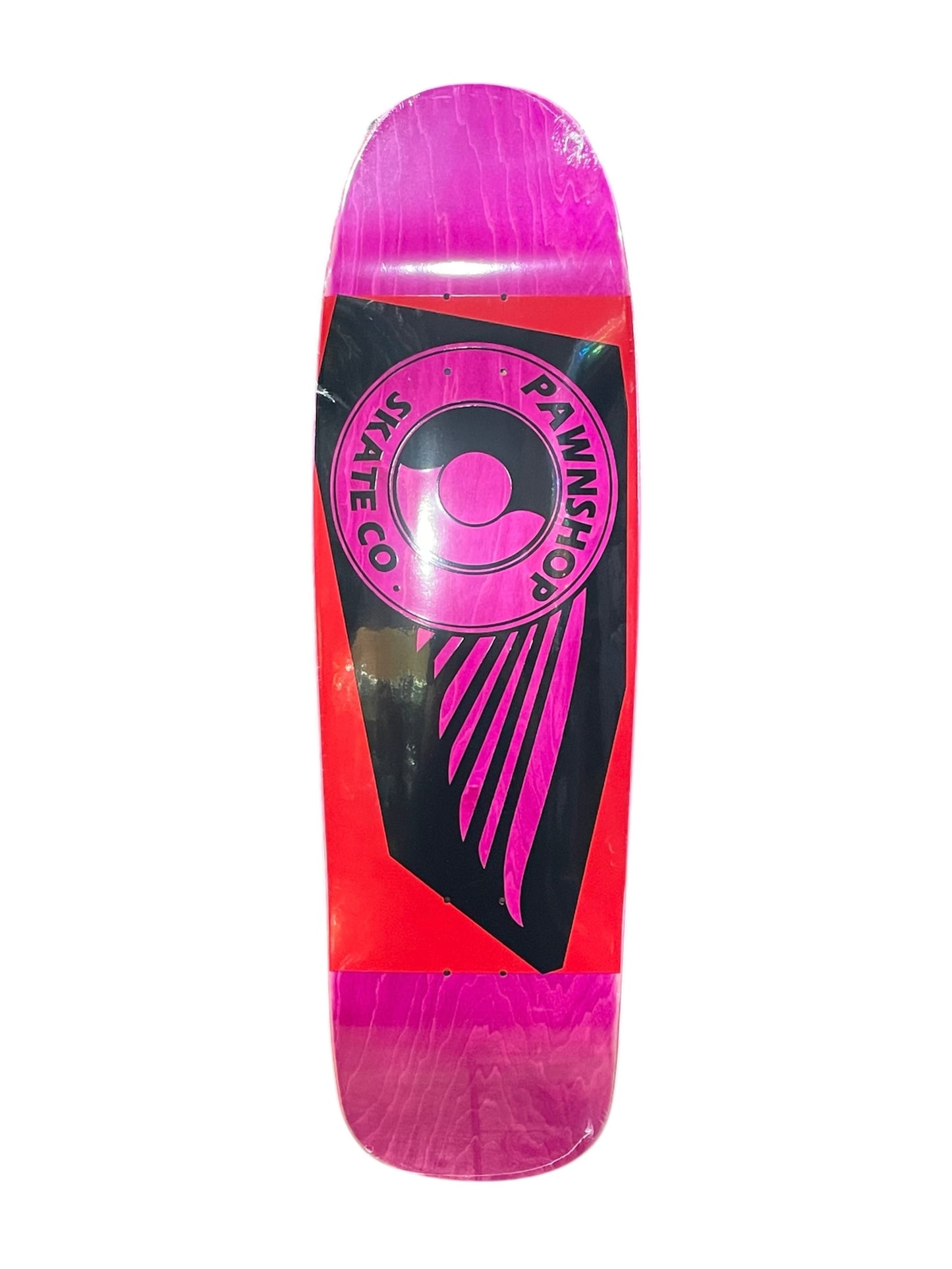 Pawnshop Wing & Wheel Outlined Deck (Shaped)