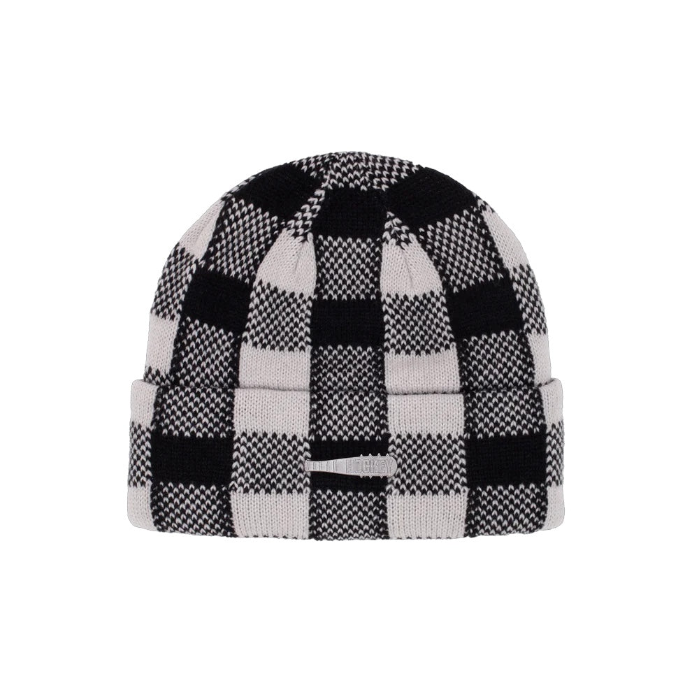 Hockey Plaid Beanie