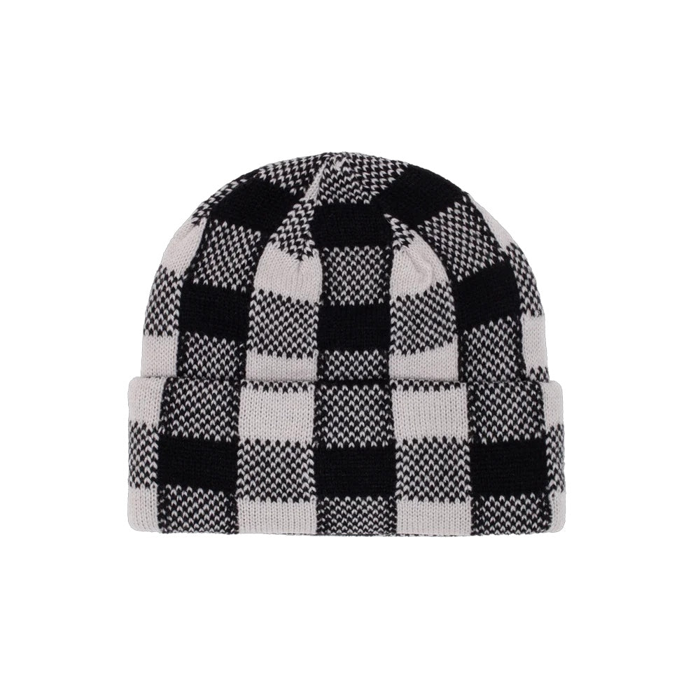 Hockey Plaid Beanie