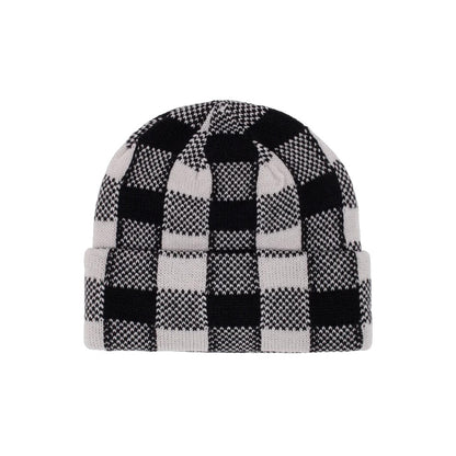Hockey Plaid Beanie