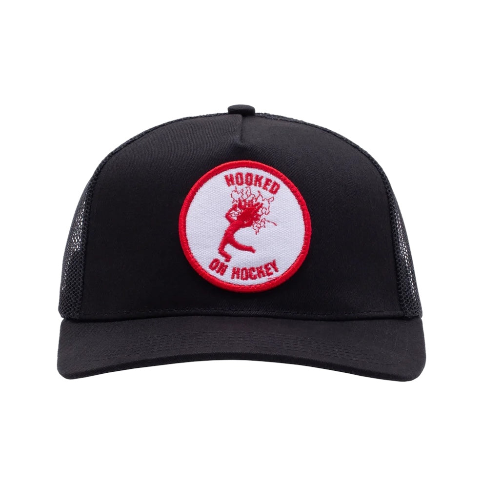 Hockey Hooked On Hockey Trucker Hat