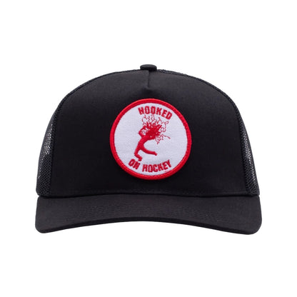 Hockey Hooked On Hockey Trucker Hat