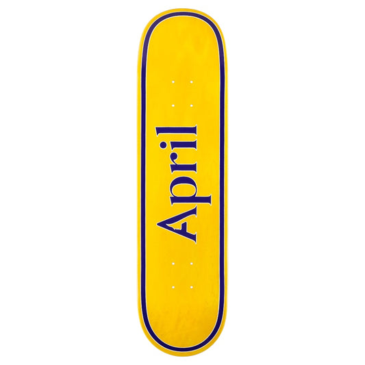 April OG Logo Deck (Yellow/Purple)