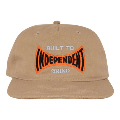Independent Built to Grind Span Snapback Hat