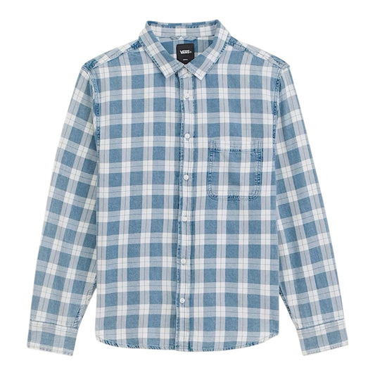 Vans Lawson Flannel shirt (Bleach Indigo)