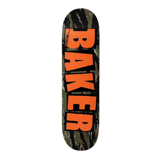 Baker Caroozi Brand Logo TIger Stripe Deck