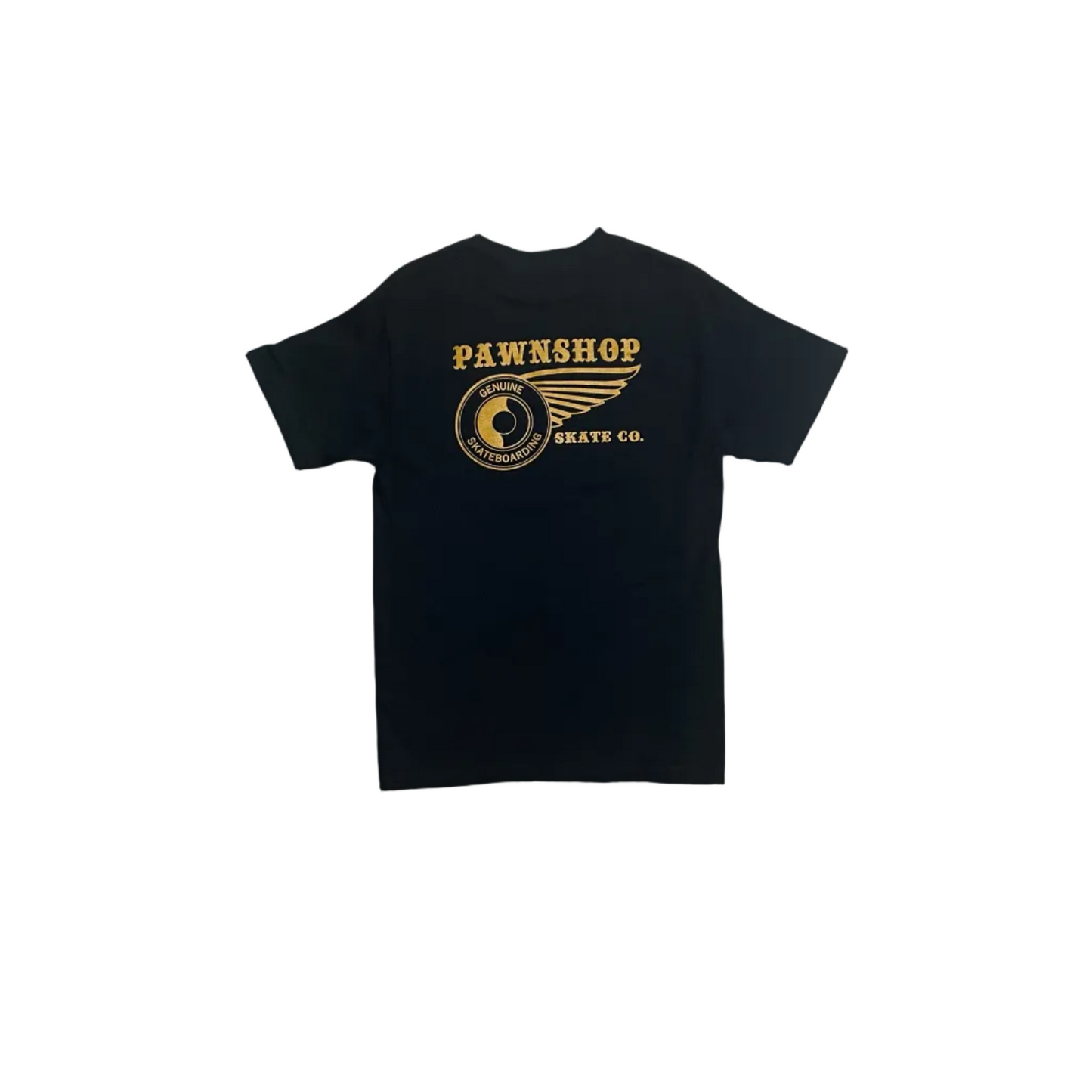 Pawnshop Genuine Wing & Wheel Tee (Navy Blue)