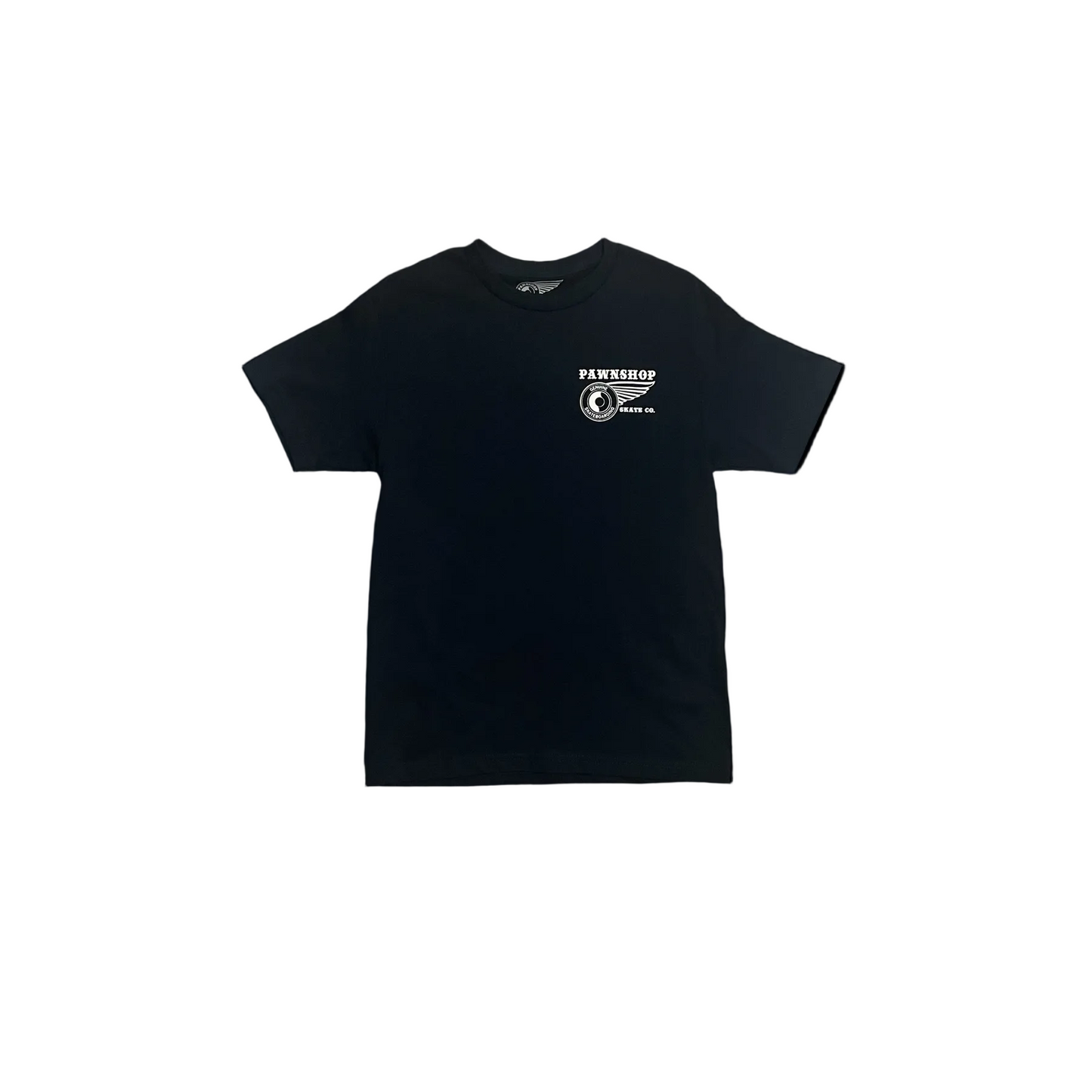 Pawnshop Genuine Wing & Wheel Tee (Black)