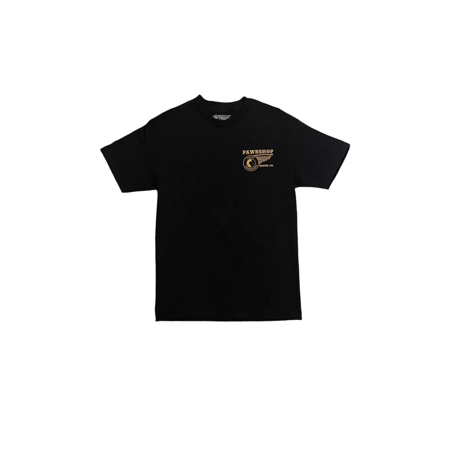 Pawnshop Genuine Wing & Wheel Tee (Black)