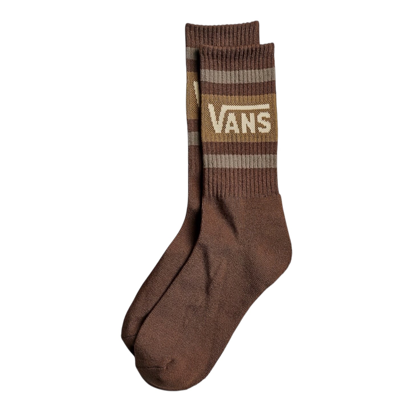 Vans Drop V Crew Socks (Vintage Cocoa)