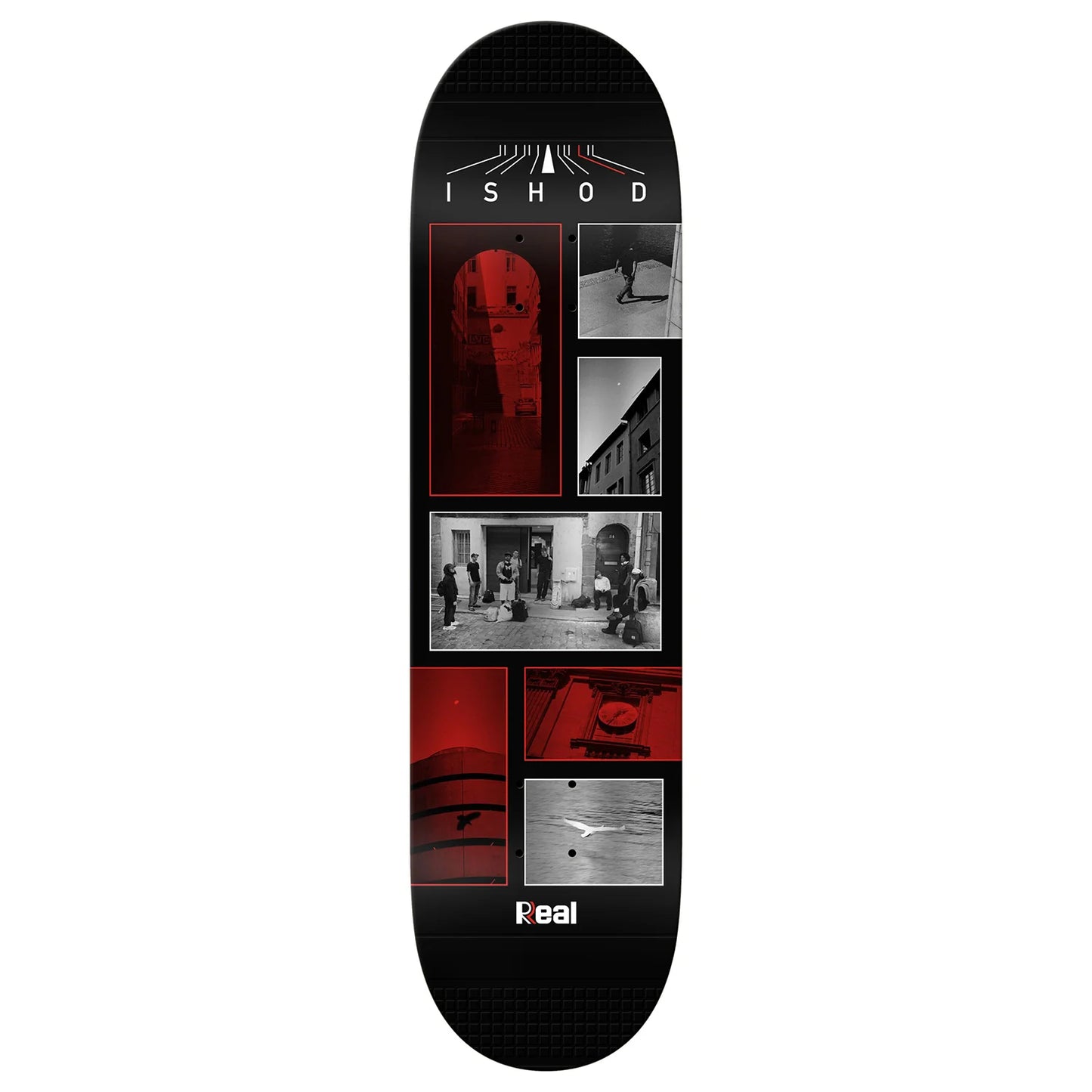 Real Skateboards Ishod Photo Slick Twin Tail Deck 8.3