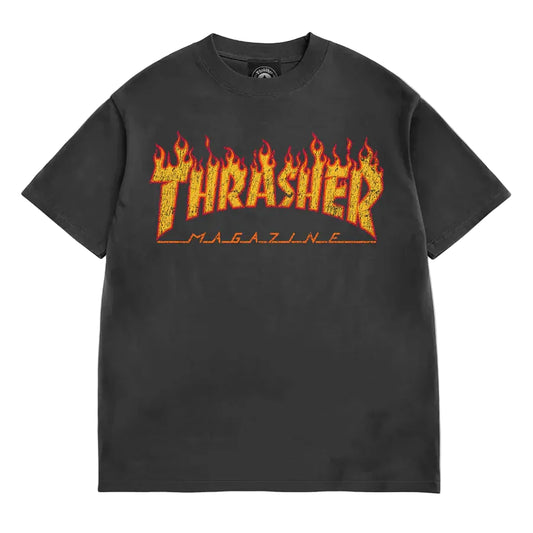 Thrasher Flame Vintage S/S Tee
