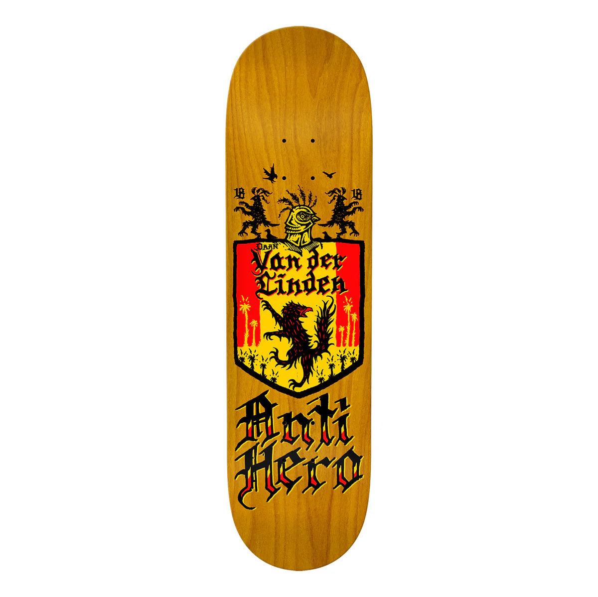 Antihero Daan Van Der Linden Coat of Arms Deck 8.28