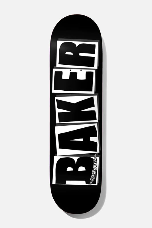 BAKER Logo Black/White Deck 8.25