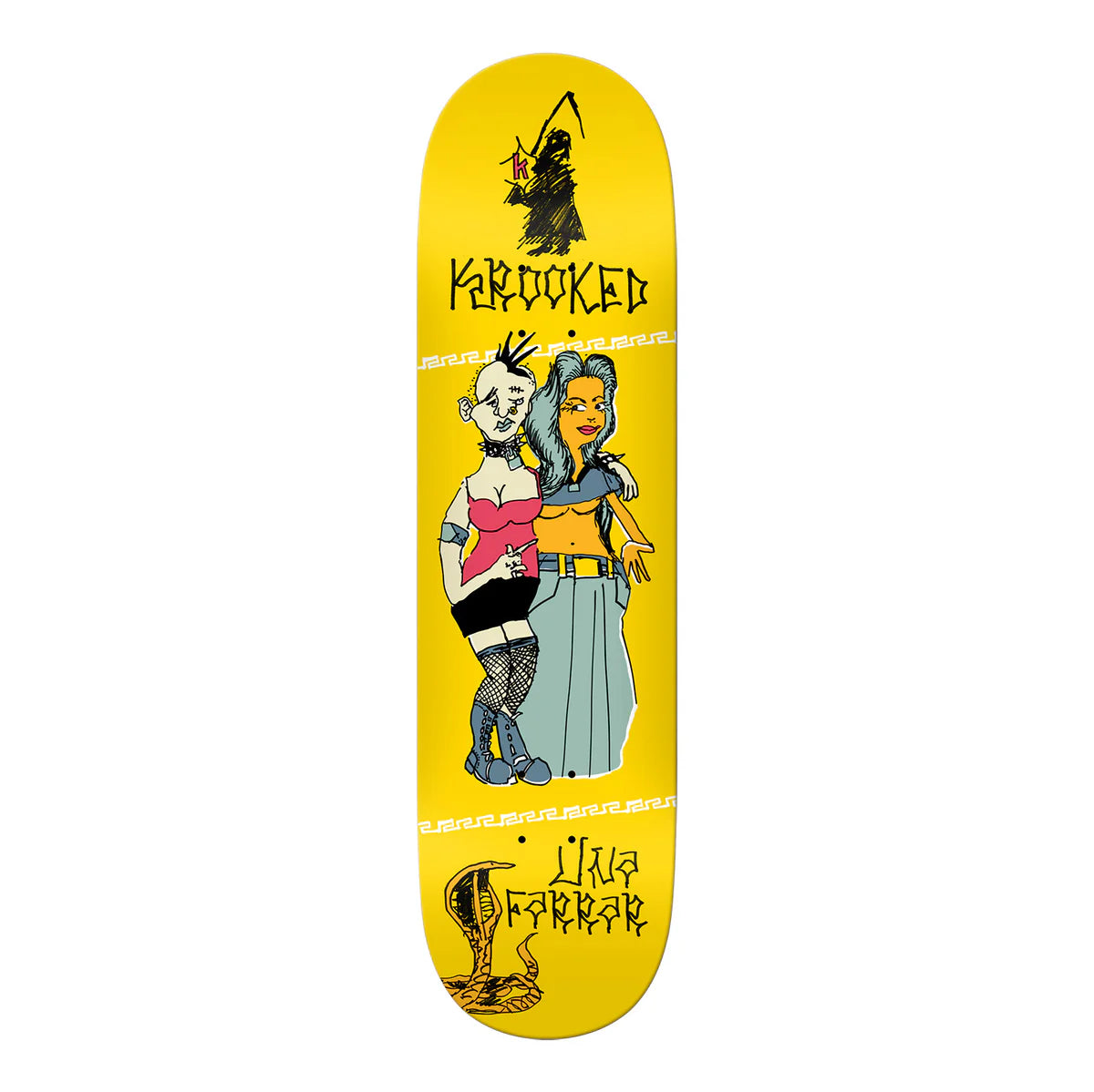 Krooked Una Punx Deck 8.38