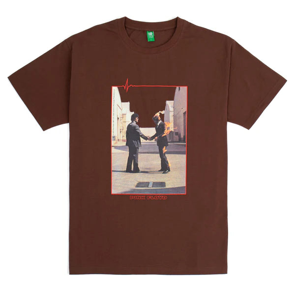 Habitat Pink Floyd Wish You Were Here Tee (Brown)