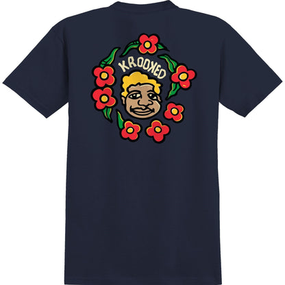 Krooked Mark Gonzales S/S Tee (True Navy)