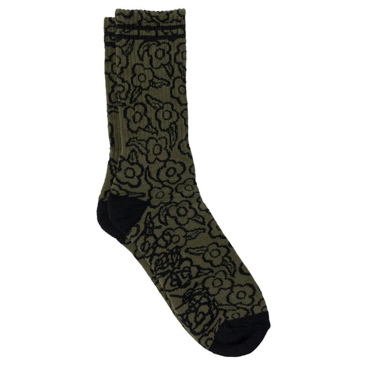 Krooked Multi Flower Sock