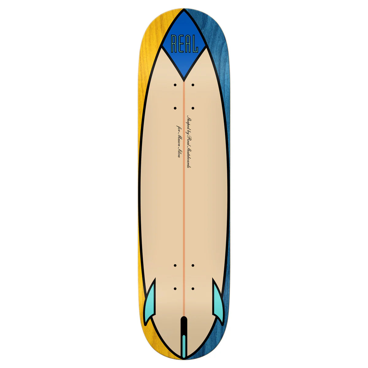 Real Skateboards Mason Speed Egg Deck 8.28