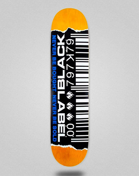 Black Label Ripped Barcode Deck
