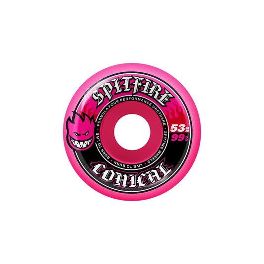 Spitfire Formula 4 Conical Full Wheels Assorted Colors 99Duro