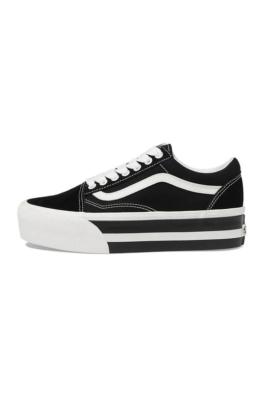 Vans Womens Old Skool Stackform Smarten Up Black/White