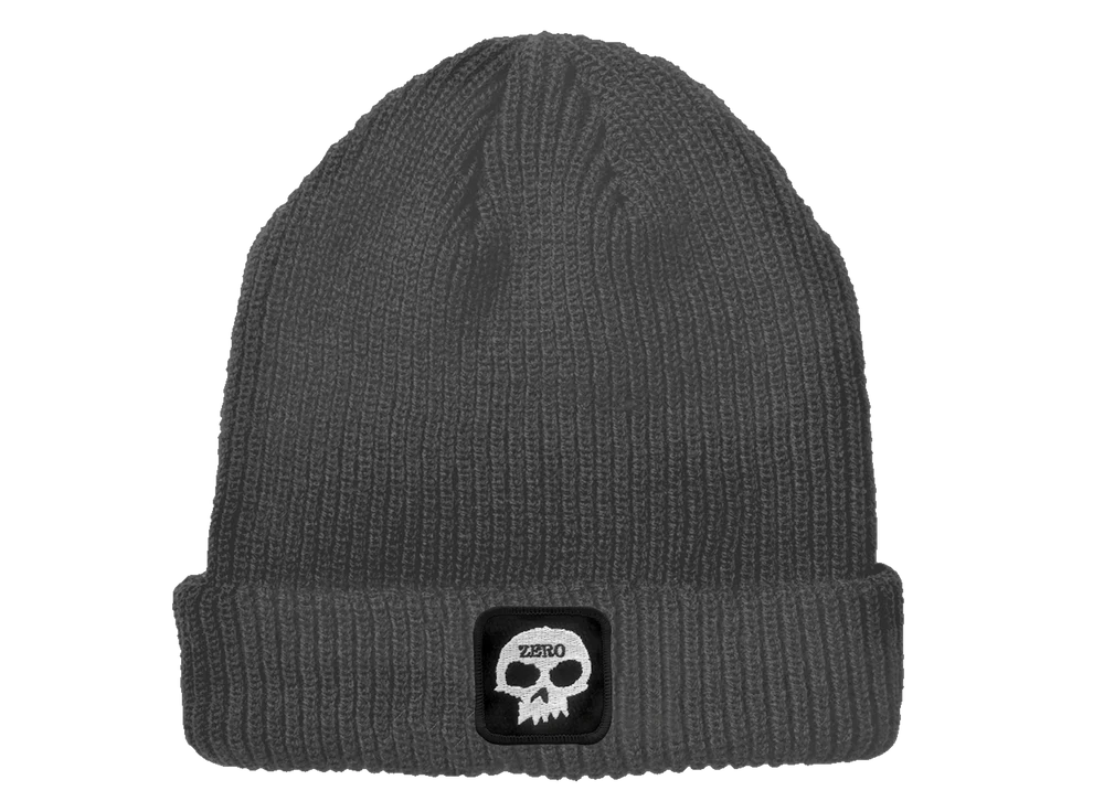 ZERO Single Skull Patch Beanie