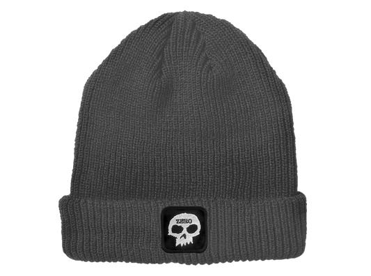 ZERO Single Skull Patch Beanie